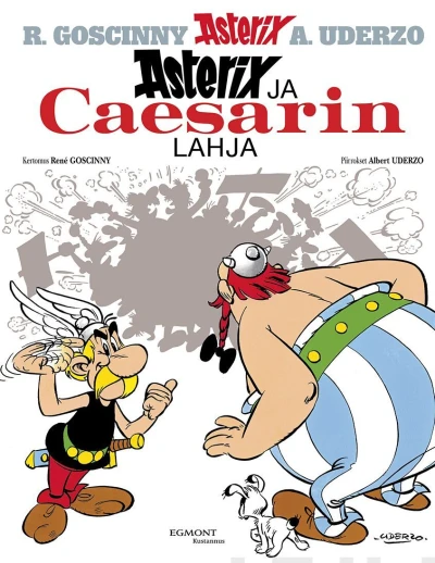 Cover of Asterix ja Caesarin lahja