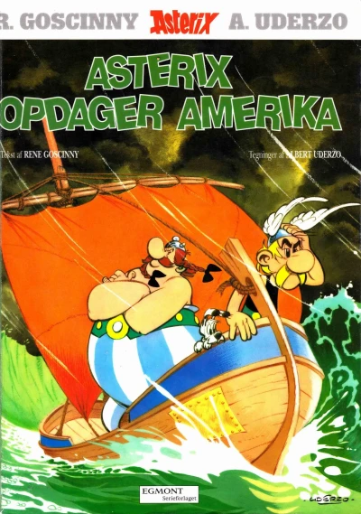 Cover of Asterix opdager Amerika