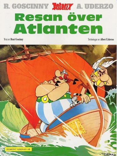 Cover of Resan över Atlanten