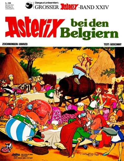 Cover of Asterix bei den Belgiern