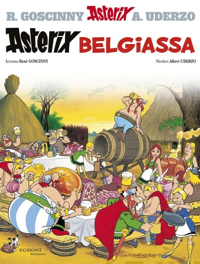 Cover of Asterix Belgiassa