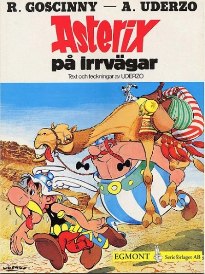 Cover of Asterix på irrvägar