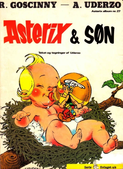 Cover of Asterix & søn