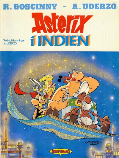 Cover of Asterix i Indien