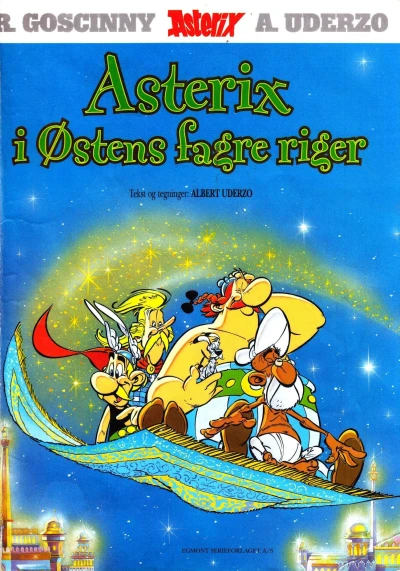 Cover of Asterix i Østens fagre riger