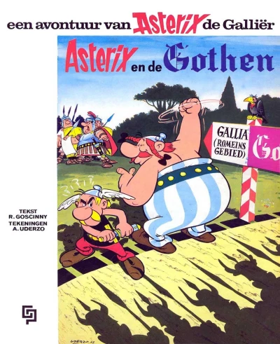 Cover of Asterix en de Gothen