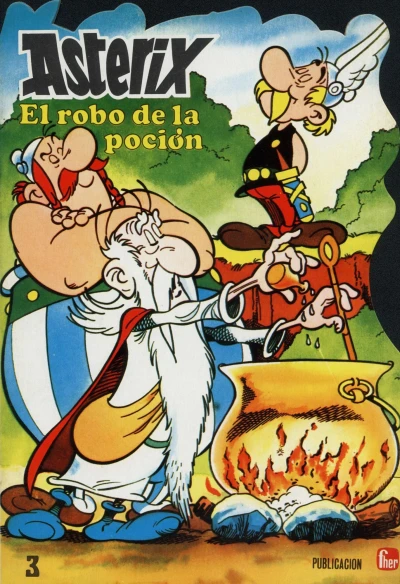 Cover of El robo de la poción