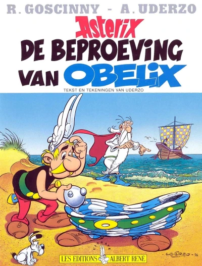 Cover of De Beproeving van Obelix