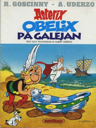 Cover of Obelix på Galejan