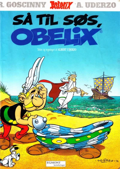 Cover of Så til søs, Obelix