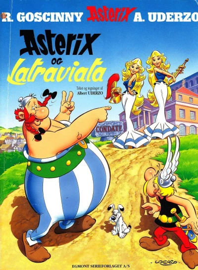 Cover of Asterix og Latraviata