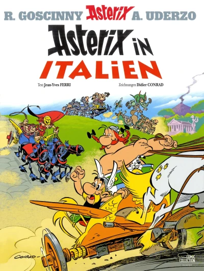 Cover of Asterix in Italien