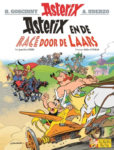 Cover of De race door de laars
