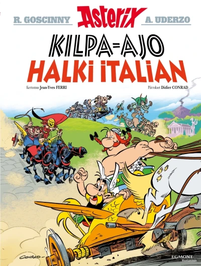 Cover of Kilpa-ajo halki Italian