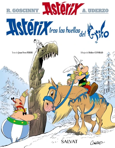 Cover of Astérix tras las huellas del grifo