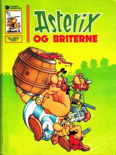 Cover of Asterix og Briterne