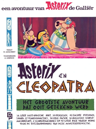 Cover of Asterix en Cleopatra