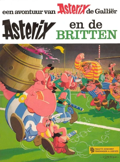 Cover of Asterix en de Britten