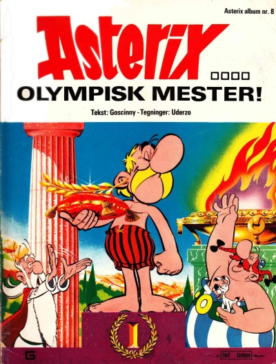 Cover of Asterix.... olympisk mester!