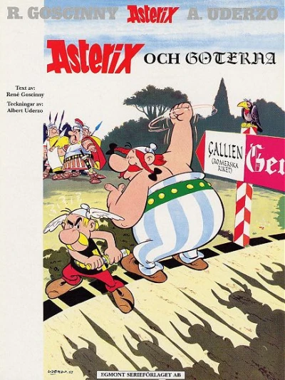 Cover of Asterix och Goterna