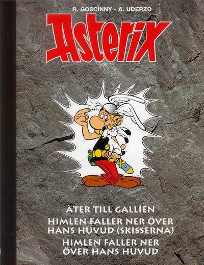 Cover of Åter till Gallien ; Himlen faller ner över hans huvud ;