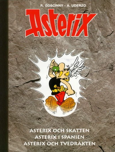 Cover of Asterix och skatten ; Asterix i Spanien ; Asterix och tvedräkten