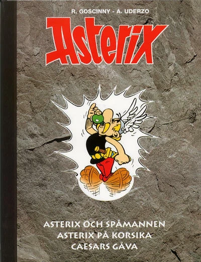 Cover of Asterix och spåmannen ;  Asterix på Korsika ; Caesars gåva