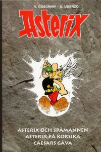 Asterix och spåmannen ;  Asterix på Korsika ; Caesars gåva