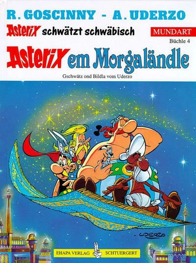 Cover of Asterix em Morgaländle