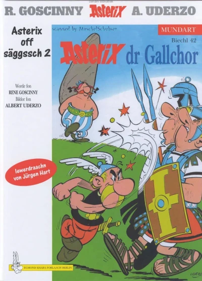 Cover of Asterix dr Gallchor (Sächsische Mundart)