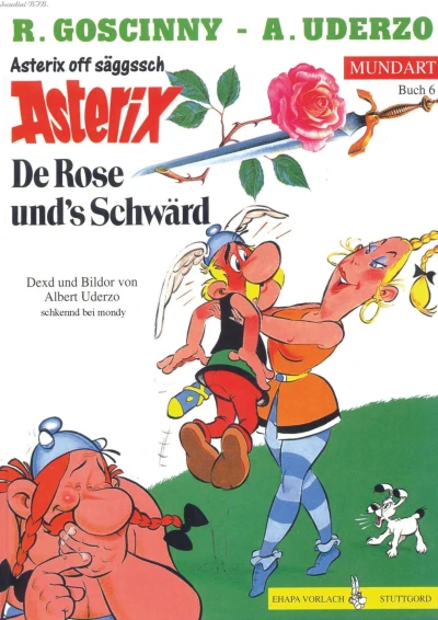 Cover of De Rose und's Schwärd (Sächsische Mundart)