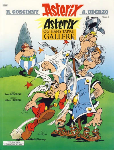 Cover of Asterix og hans tapre gallere