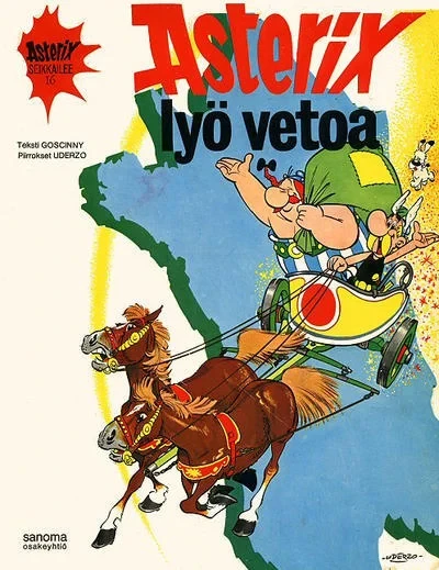Cover of Asterix Iyo vetoa