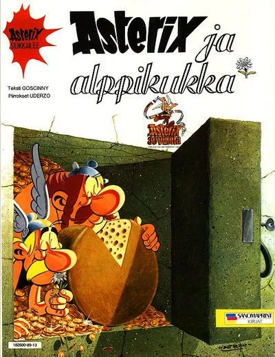 Cover of Asterix ja alppikukka