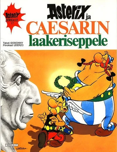 Cover of Asterix ja Caesarin laakerisepple