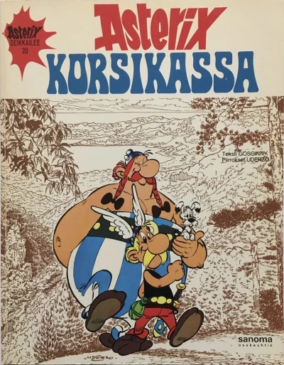 Cover of Asterix Korsikassa