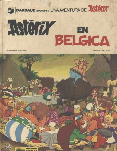 Cover of Astérix en Bélgica