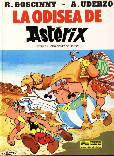 Cover of La odisea de Astérix
