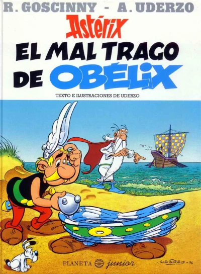Cover of El mal trago de Obélix