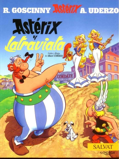 Cover of Astérix y Latraviata