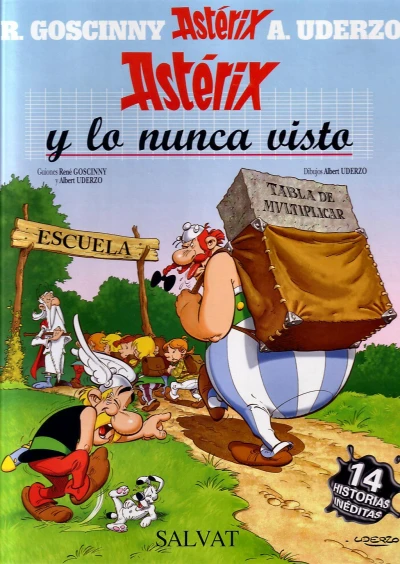 Cover of Astérix y lo nunca visto