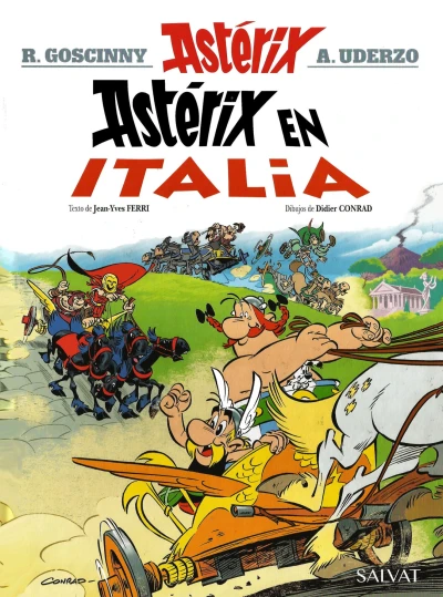 Cover of Astérix en Italia