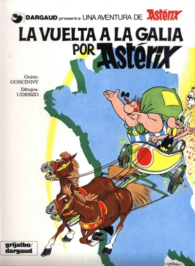 Cover of La vuelta a la Galia