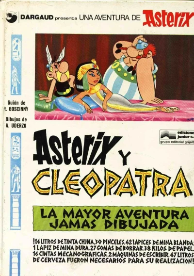Cover of Astérix y Cleopatra