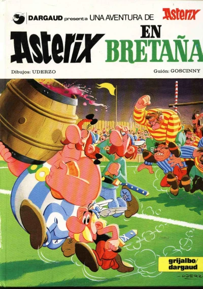 Cover of Astérix en Bretaña