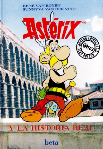 Cover of Astérix y la historia real