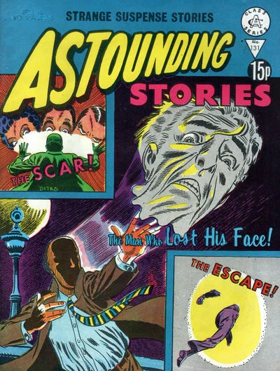 Cover of Scar ; The Man Who Lost His Face ; The Escape