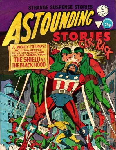 Cover of The Shield vs The Black Hood