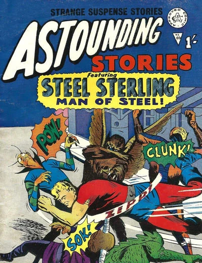 Cover of Steel Sterling Man of Steel