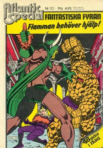 Cover of Fantastiska fyran : Het uppdrag